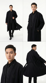 Шапан шерстяной OYU TOLQYN BLACK