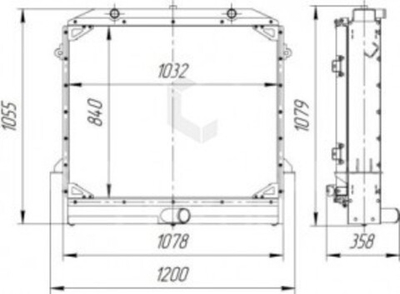 Сердцевина 744Р1.13.01.040 (ан.744Р1-1301.500) 2 ряд медный К-700/701/744Р1 ПСКОВ