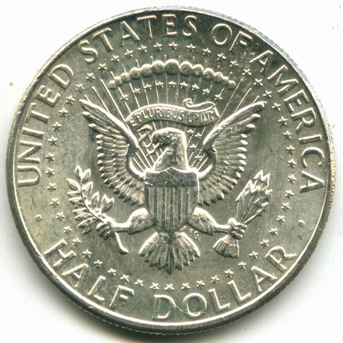 1/2 доллара США 1964 год XF-AU (Кеннеди)