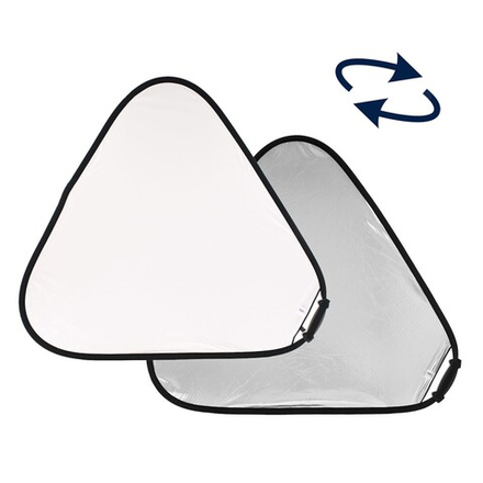 Отражатель Lastolite LL LR3731 TriGrip 120см серебро/белый