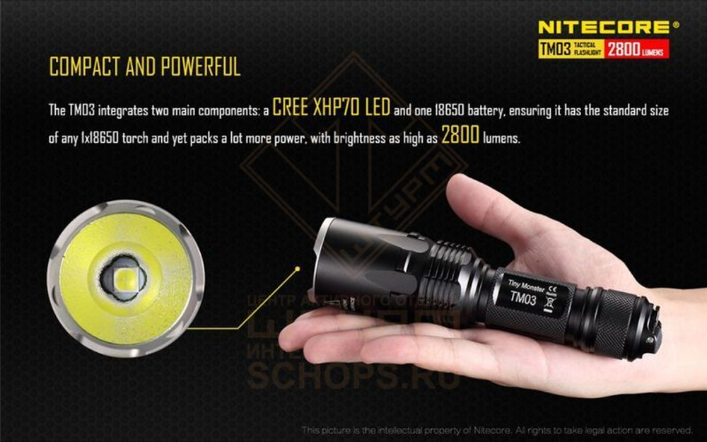 Фонарь Nitecore TM03