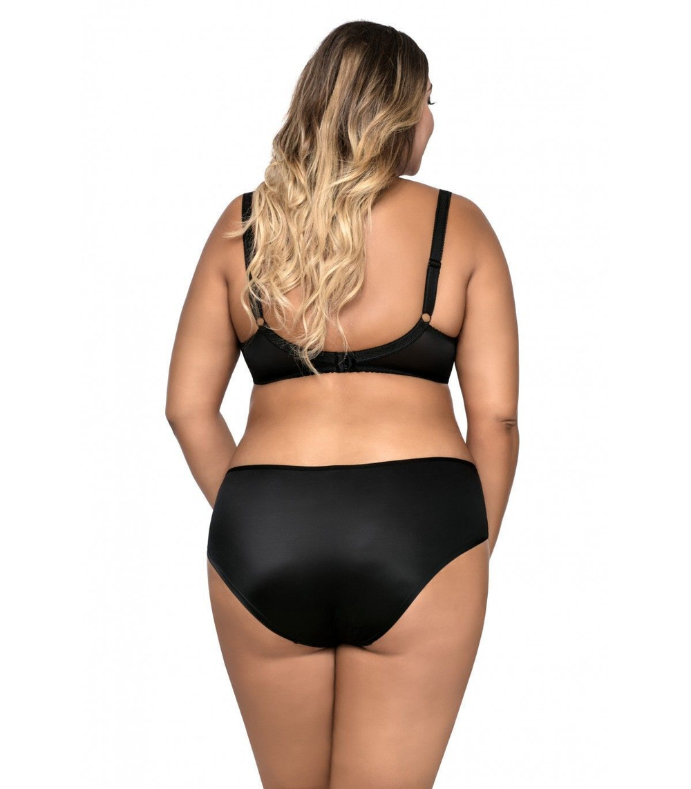 Трусики-слипы с кружевной вставкой (Размер: M) (Цвет: белый)