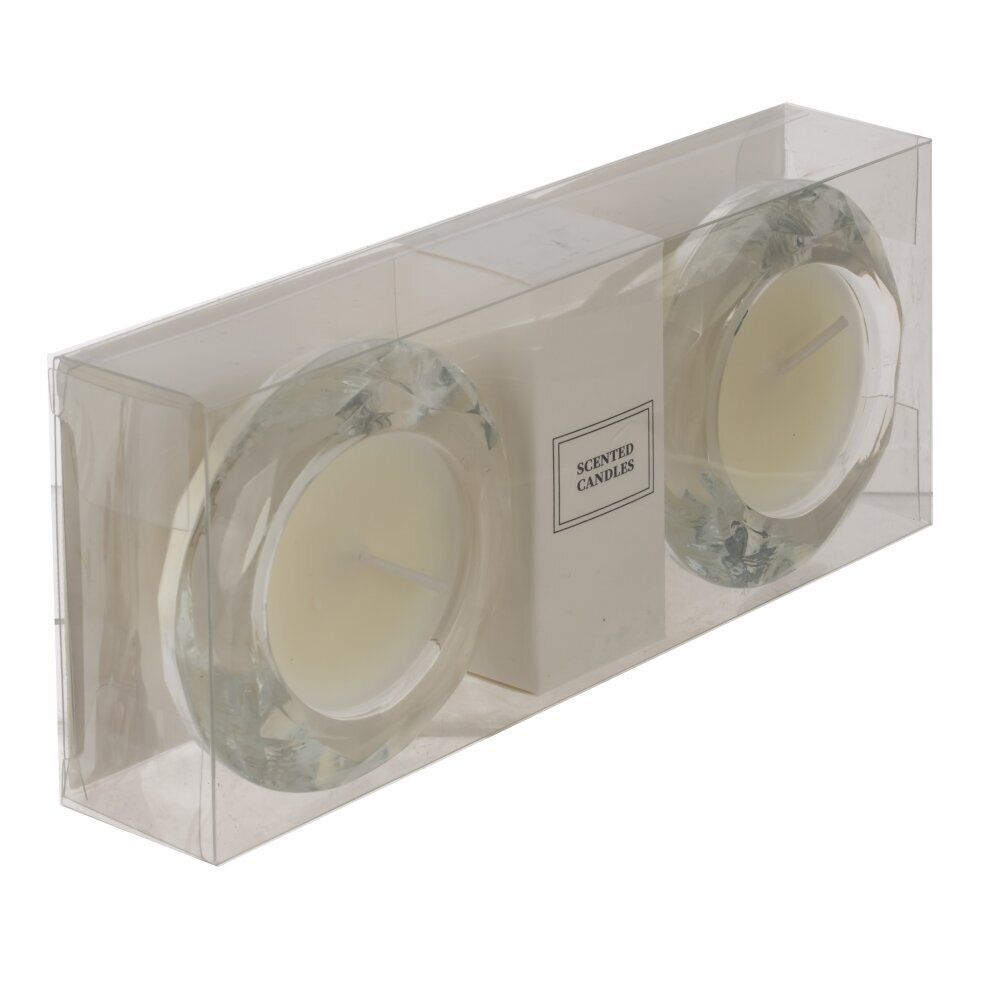 GAEM Набор из 2-х свечей в подсвечниках, D 4.5 см, L17,5 W7 H3 см