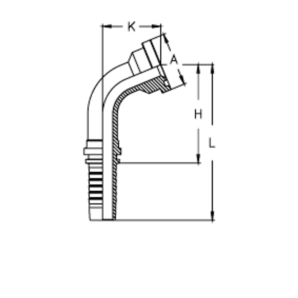 Фитинг DN 20 SFL 3/4 38.1 (67)