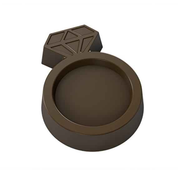 839 | Форма &quot;Кольцо с бриллиантом&quot; (275*175 мм)