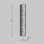 Настенный светильник (бра) Maytoni MOD094WL-03G