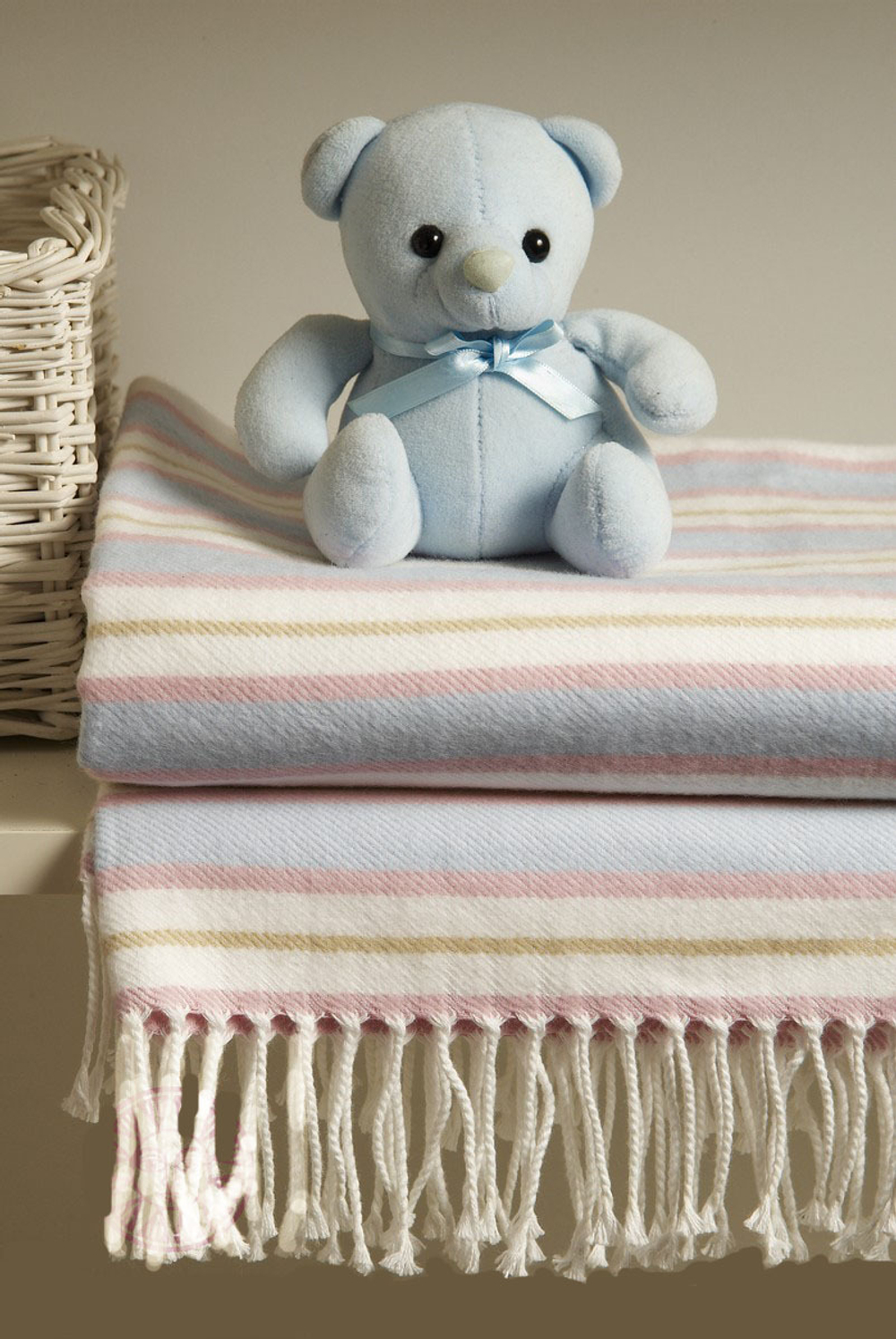 Элитный плед детский Lux 10060 розовый от Luxberry