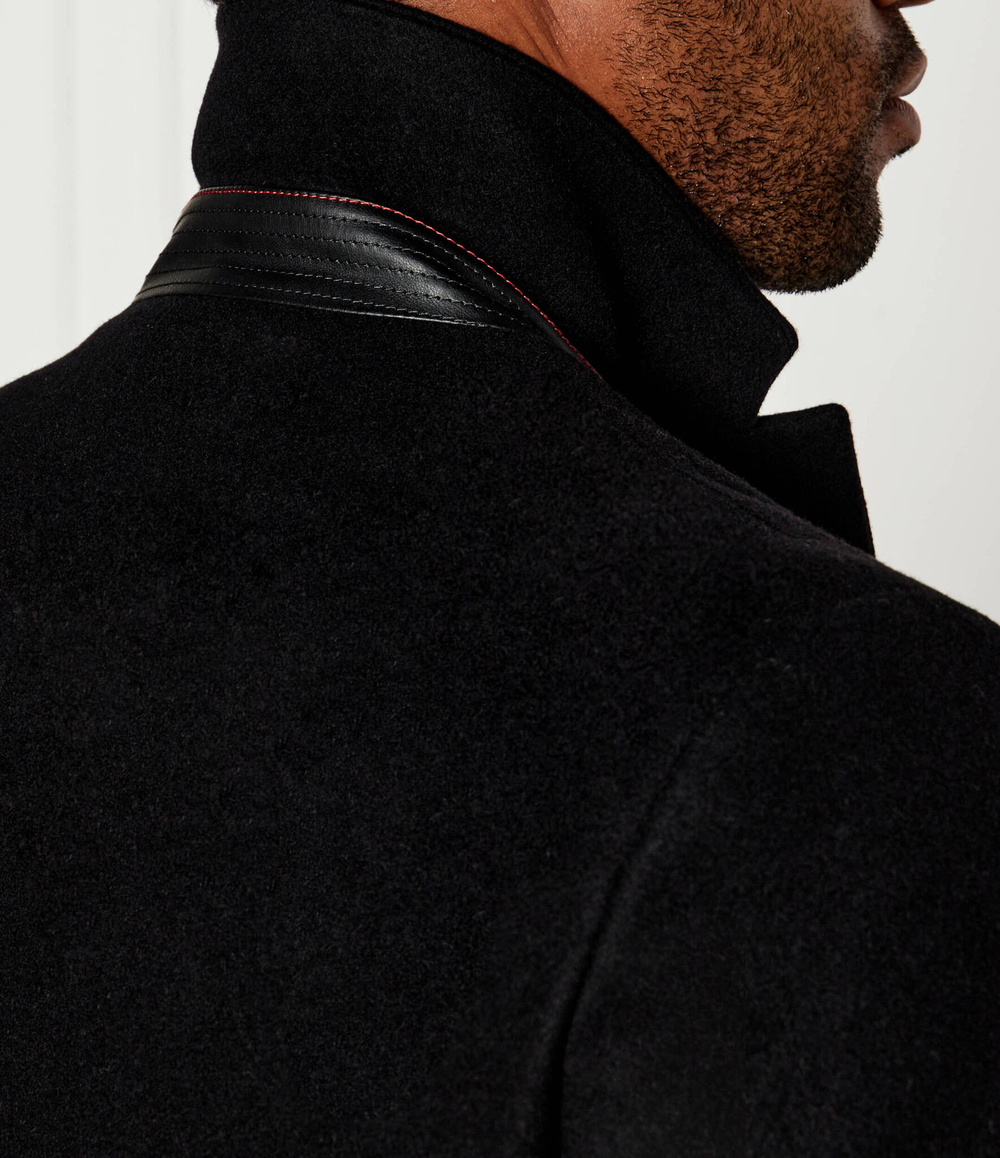 Хлопковое пальто migor HUGO - черный(50528793)