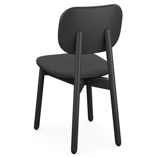 Стул saga, рогожка, темно-серый