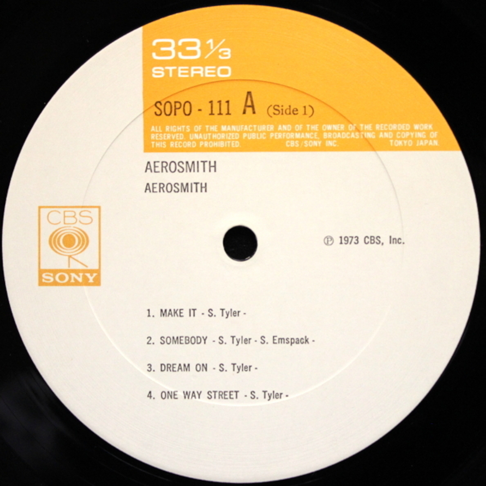 Aerosmith / Aerosmith (LP)