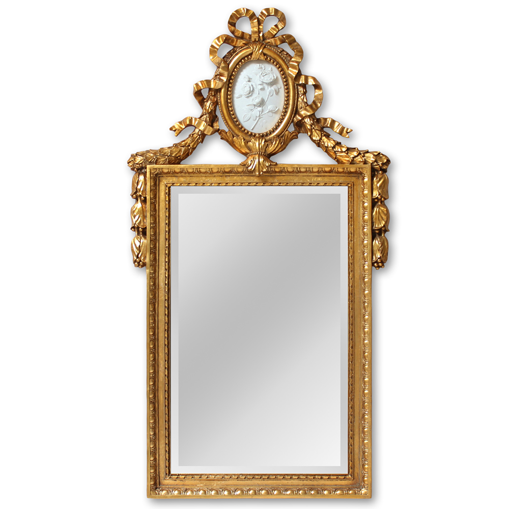 Настенное зеркало Патрис Антик Голд Объект мечты