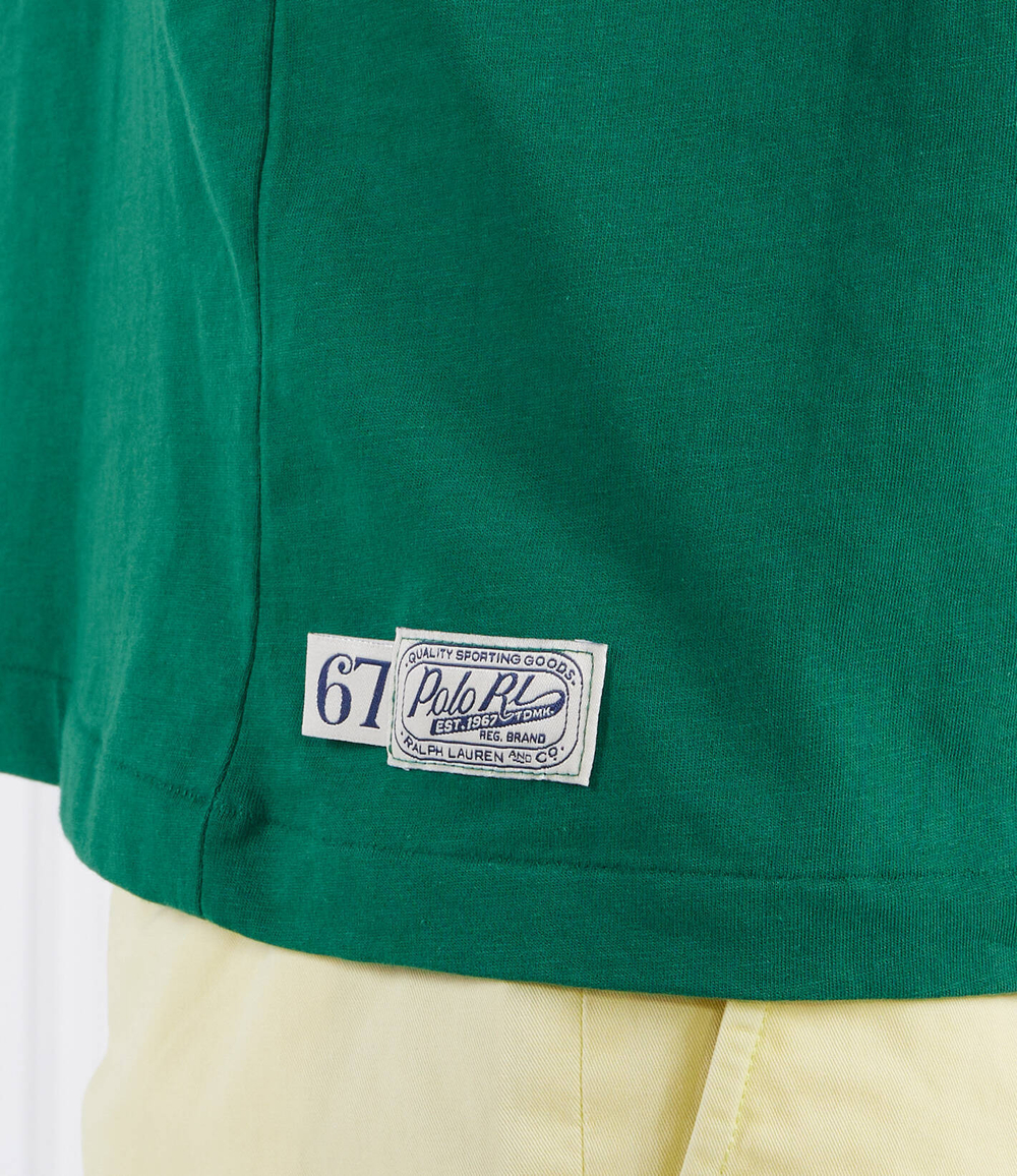 Футболка POLO RALPH LAUREN - зеленый(710890804)