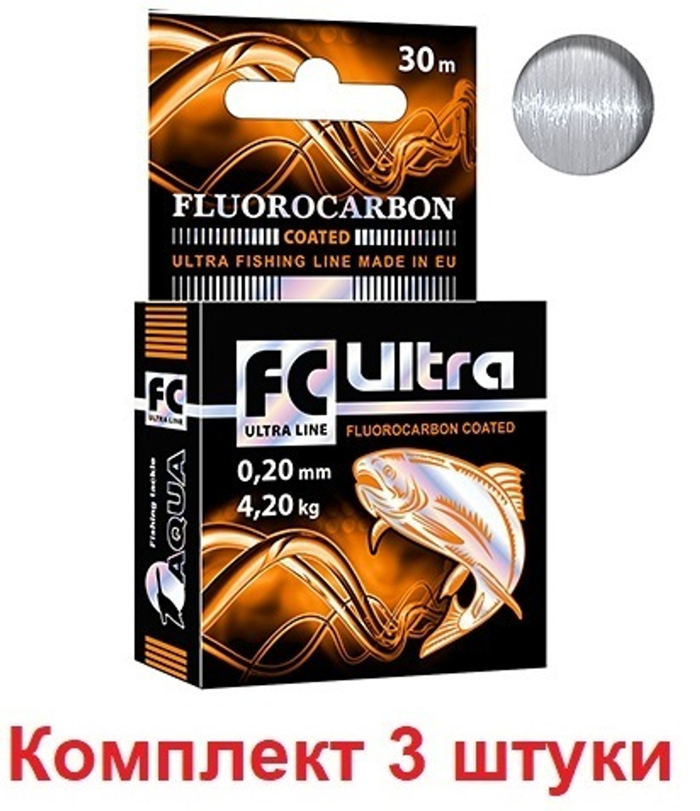 Леска FC ULTRA Fluorocarbon Coated зимняя 0,12 мм 1 шт