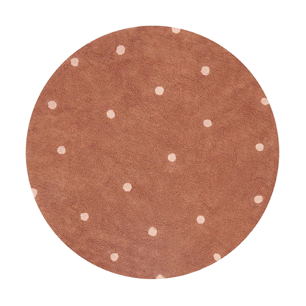 Ковер Lorena Canals Round Dot Chestnut (140Ø см)