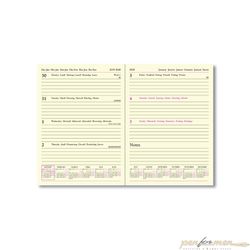 Еженедельник Letts Lecassa A6+ коричневый (412 161080)