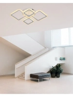 Люстра потолочная ROMBO LED*60W белый цвет