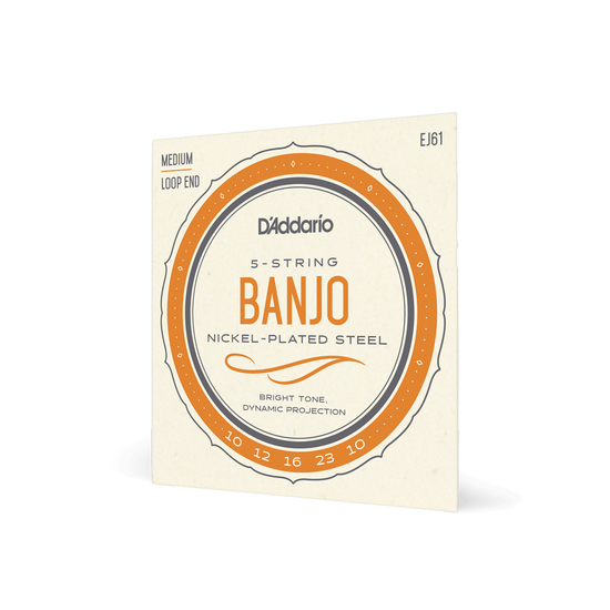 Струны для банджо D'ADDARIO EJ61