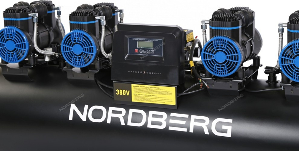 Компрессор поршневой безмасляный NORDBERG NCEO200/1000