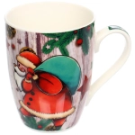 Кружка керамическая 350мл «Новогодня сказка», микс 4рисунка