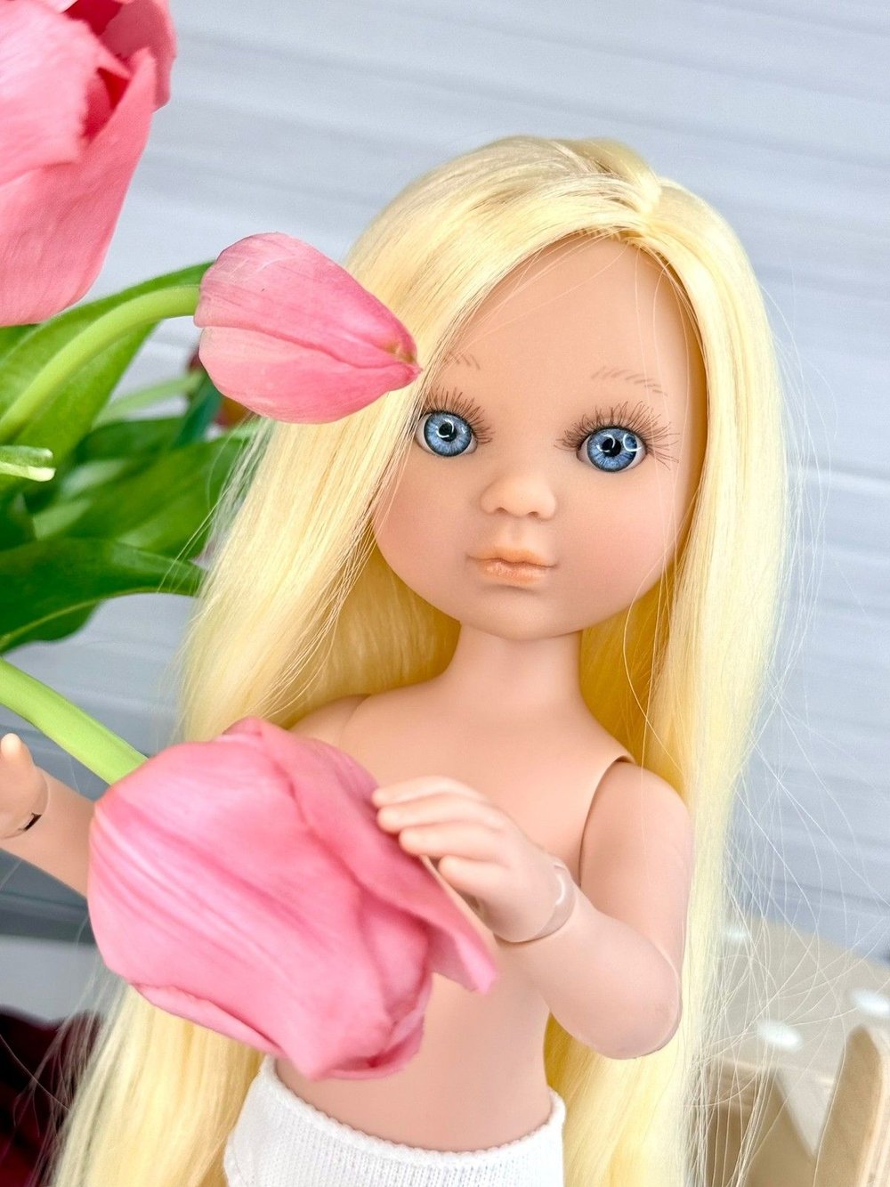 Кукла BERJUAN виниловая шарнирная 35см Ева (4820A3)