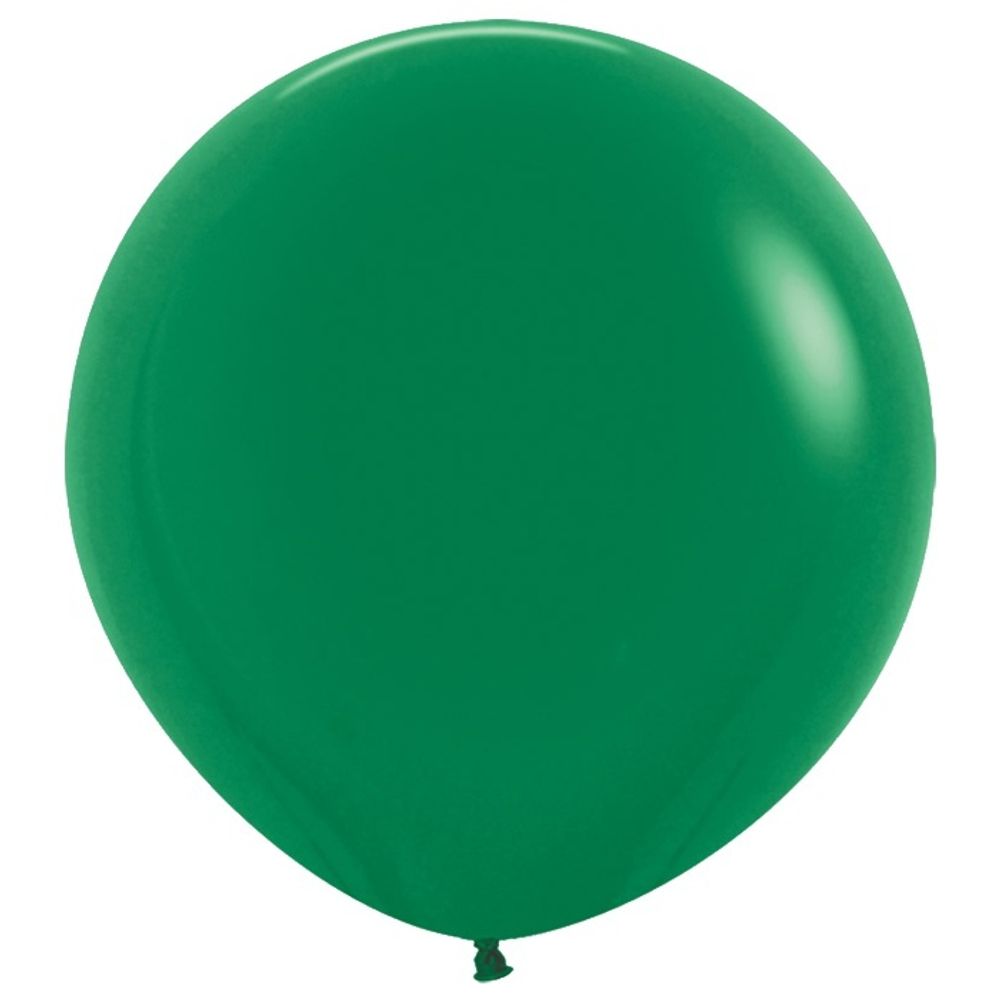 Воздушный шар Sempertex, цвет 032 пастель, тёмный зелёный, 1 шт. размер 36&quot;