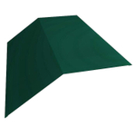 Конек плоский Grand Line Velur X Ral 6005 190х190 мм резка