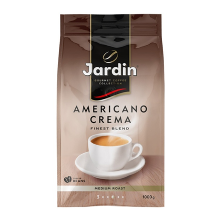 Кофе в зернах Jardin Americano Crema, 1 кг
