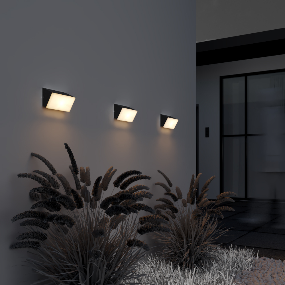 Уличный настенный светильник Outdoor O436WL-L10GF3K