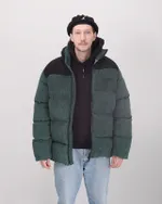 Пуховик Anteater Downjacket Velvet Combo Зеленая