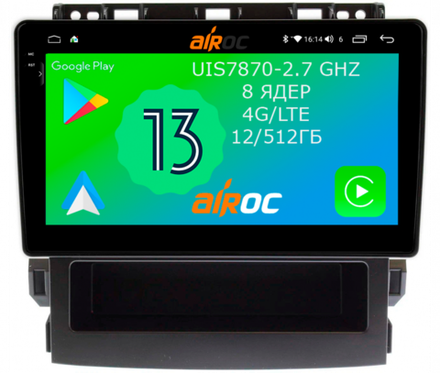 Магнитола для Subaru 2017-2023 Forester 5, XV 2, Impreza 5 - Airoc 2K AU-3405 на Android 13, TS20, 12/512Гб, SIM-слот