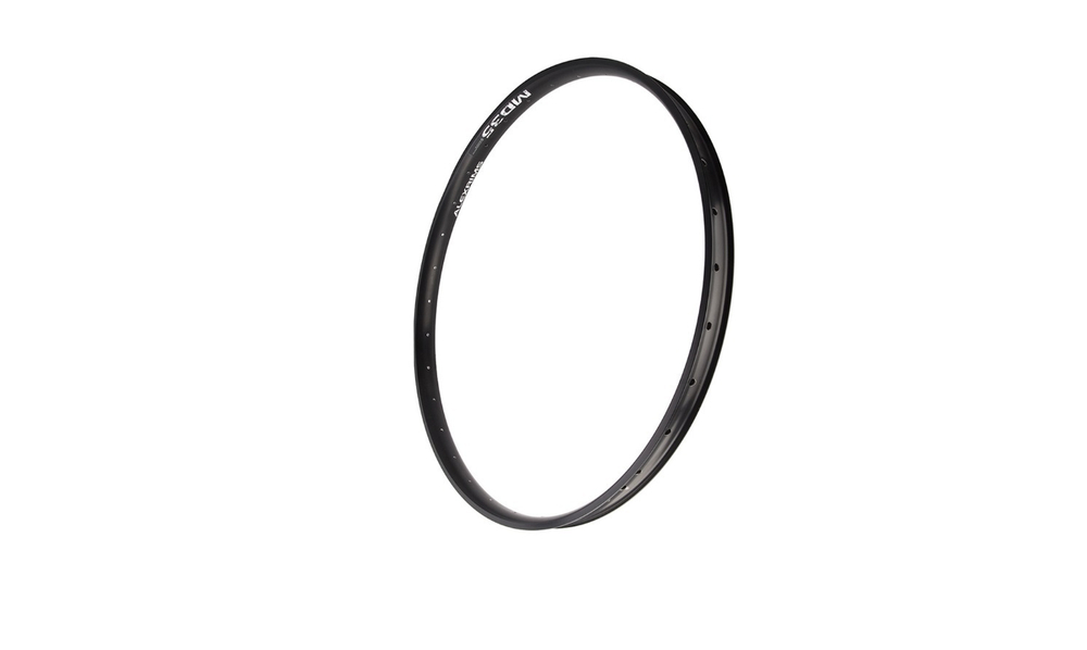 Обод 29" ALEXRIMS MD35 алюминиевый, двойной, 32H, пистонированный, 622х34/38.2х16мм, TRS, F/V, анодированный, черный