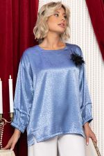 Блуза Антуанетта (голубая) Б14756-18М LT Collection