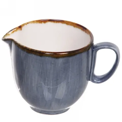 Молочник керамический 350мл «Corsica blue» 12,5*8,4см