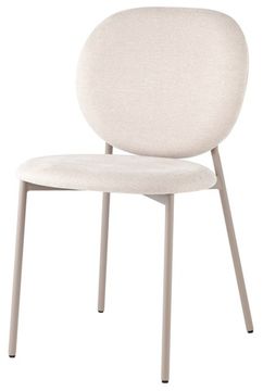 Стул обеденный Pip бежевый кремовые ножки NP