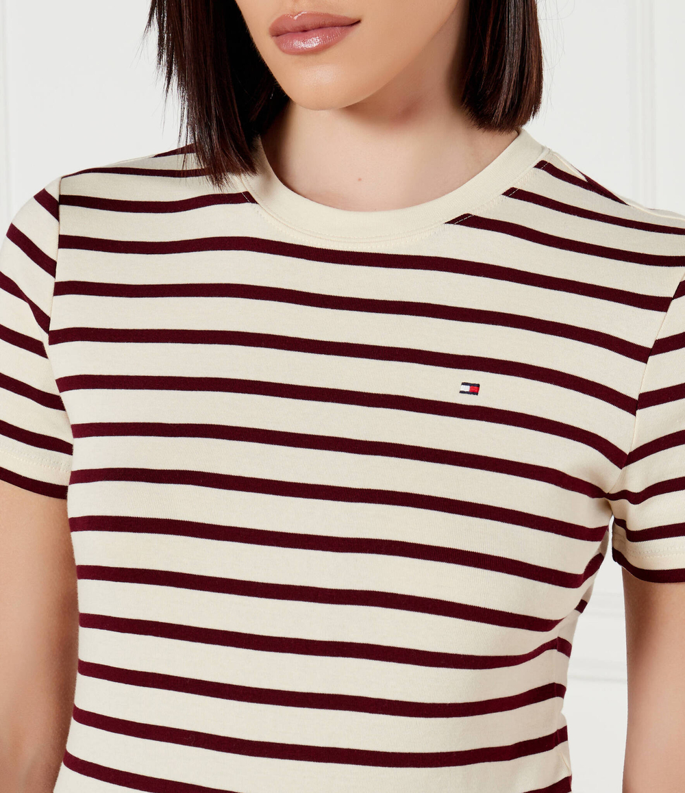 Футболка Tommy Hilfiger - бордовый(WW0WW40587)