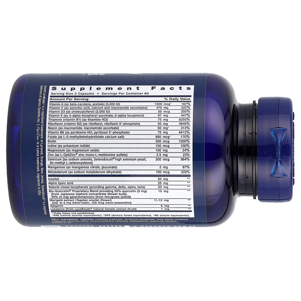 Life Extension, мультивитамины для приема дважды в день, версия 2, 120 капсул