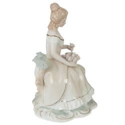GAEM Фигурка декоративная "Девушка", L18 W13,5 H23,5 см