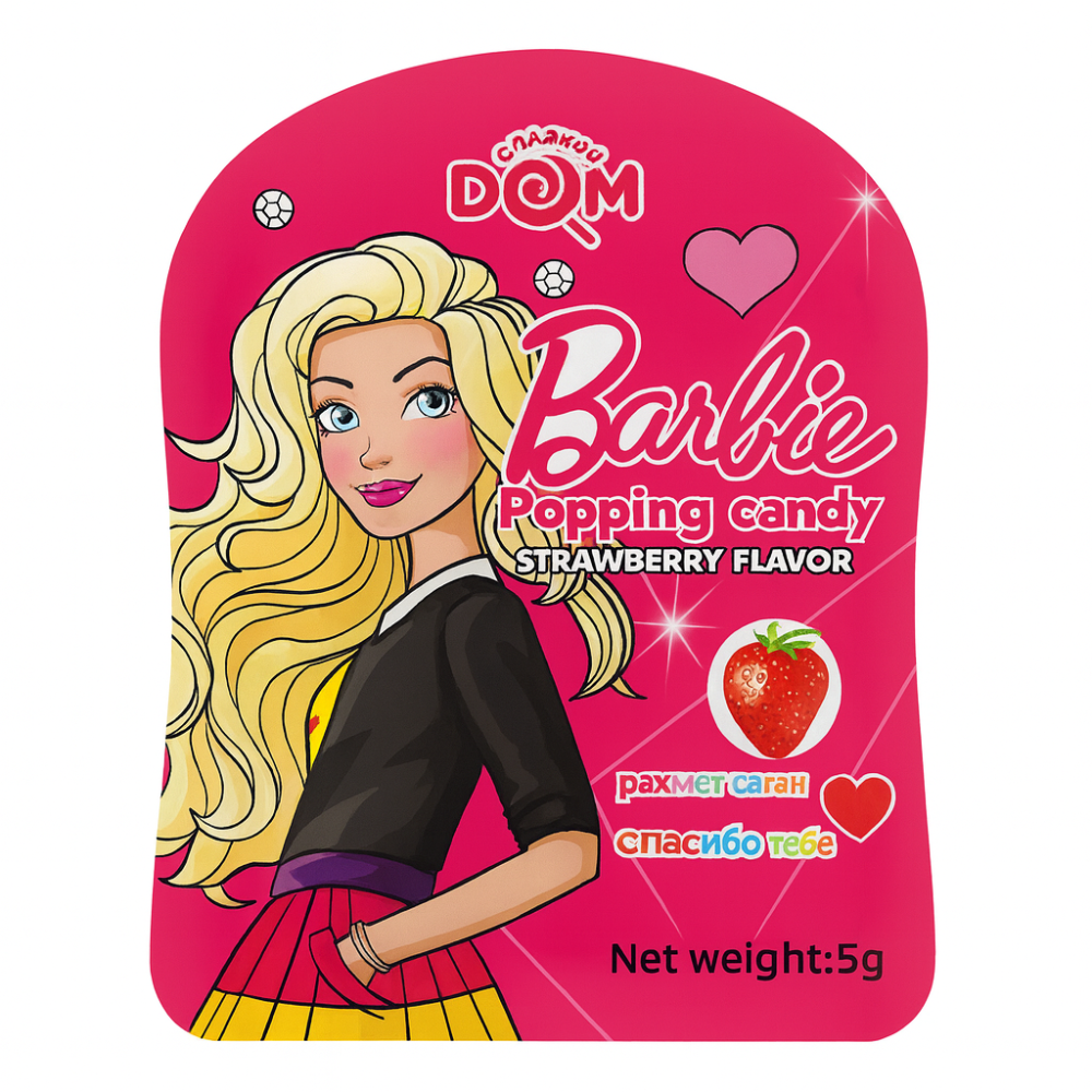 Взрывная карамель Сладкий Дом Barbie 5 гр