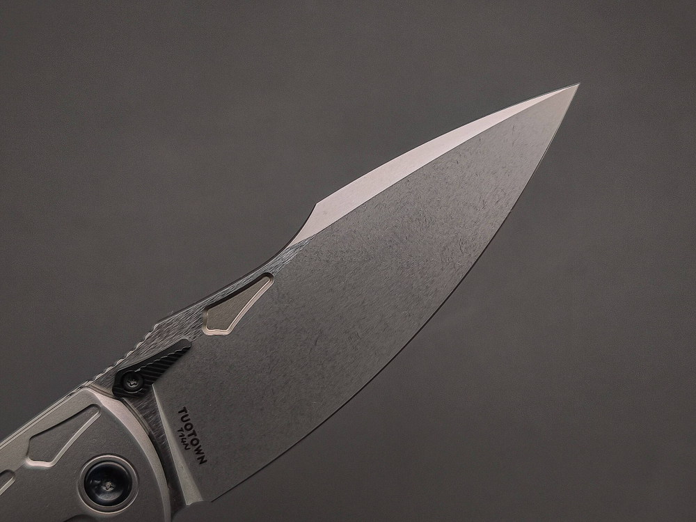 Складной нож KROTOS [T14N StoneWash Beadblast]