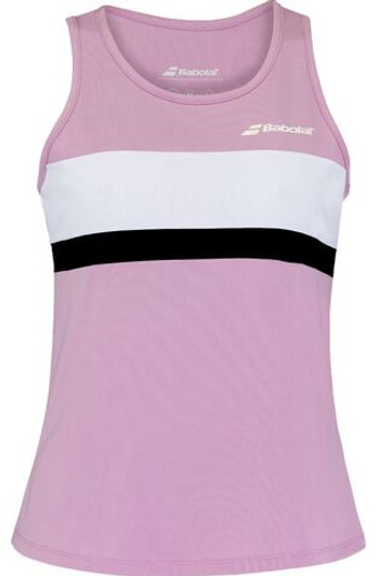 Женский топ теннисный Babolat Padel Tank Woman - Розовый