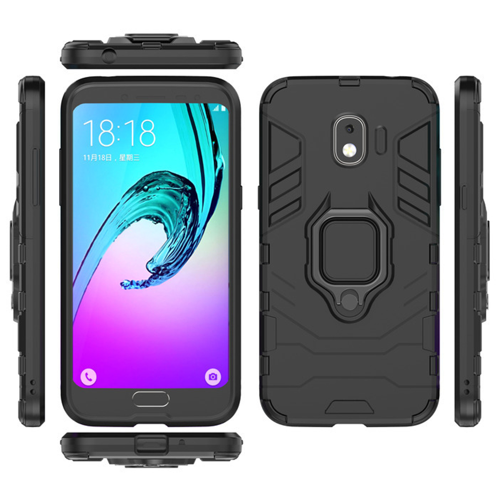 Противоударный чехол с кольцом Panther Case для Galaxy Samsung J2 PRO 2018 / J2 2018