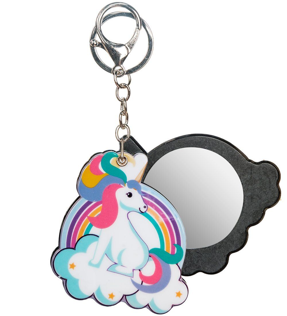 MR-165 Брелок с зеркальцем «Радужный единорог» Mark Rita