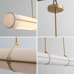 Люстра Roll And Hill Endless Straight L128 Brass By Imperiumloft