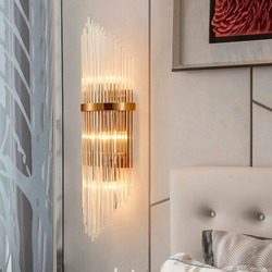 Бра Cloyd CADANCE-A W2 / выс. 60 см - латунь брашир. (арт.20155)