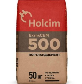 Цемент Holcim ExtraCEM 500 CEM II/AИ 42,5Н 50 кг