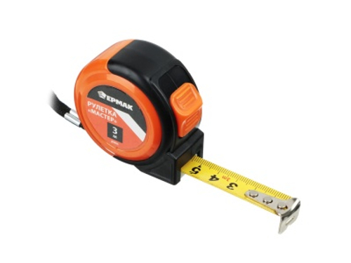 Рулетка 3м*16мм ЕРМАК Мастер