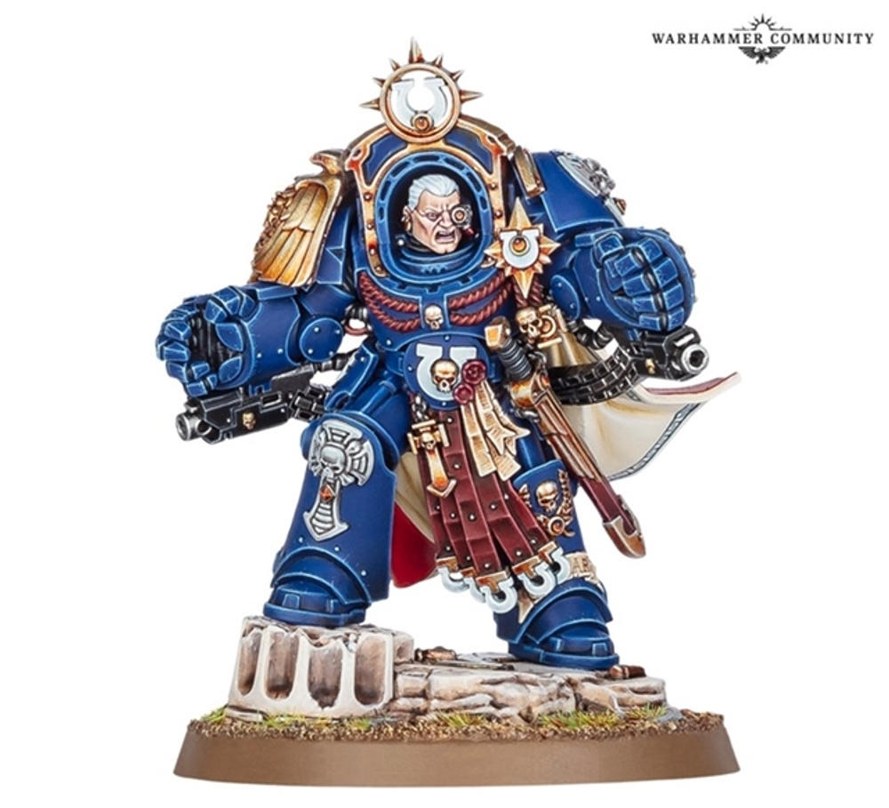 MARNEUS CALGAR IN ARMOUR OF ANTILOCHUS.