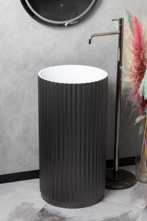 Boheme Смеситель для умывальника напольный Uno Chrome