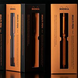 Ручка мультисистемная Rhodia Multi Pen два стержня и карандаш 0,5 (9340C) 5