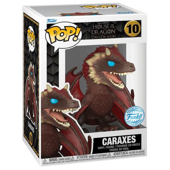 Фигурка Funko POP! TV HOTD Caraxes (Exc) (10) 68602 / Фигурка Фанко ПОП! по мотивам сериала "Дом Дракона", Караксес